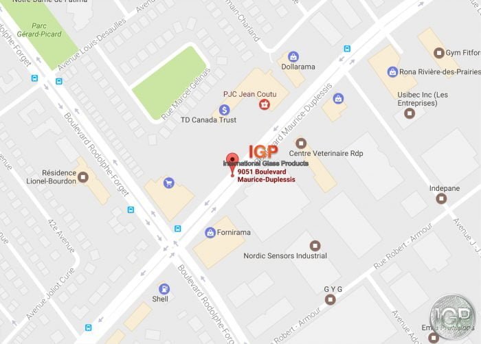 Quincaillerie – Les Produits Verriers International (IGP)